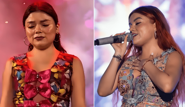La cantante se mostró visiblemente conmovida al dedicarle una canción a su abuelo, quien murió hace pocos días. La cantante se mostró visiblemente conmovida al dedicarle una canción a su abuelo, quien murió hace pocos días.