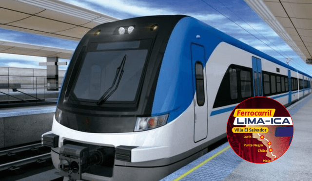 Tren unirá Lima e Ica: consorcio asegura que será más rápido que los de Chile y México Tren unirá Lima e Ica: consorcio asegura que será más rápido que los de Chile y México