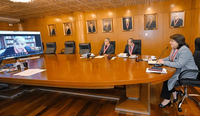 La Junta de Fiscales Supremos asegura que solo ellos tienen la atribución exclusiva de elegir el Fiscal de la Nación. Foto: Ministerio Público. La Junta de Fiscales Supremos asegura que solo ellos tienen la atribución exclusiva de elegir el Fiscal de la Nación. Foto: Ministerio Público.