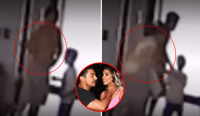 Difunden video inédito de Erick Elera y su esposa Allison Pastor evacuando en situación inesperada durante el sismo. Composición LR/captura Tiktok/Difusión Difunden video inédito de Erick Elera y su esposa Allison Pastor evacuando en situación inesperada durante el sismo. Composición LR/captura Tiktok/Difusión