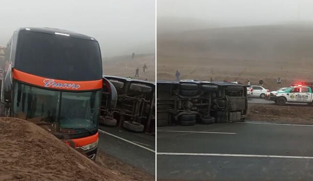 Choque múltiple en Variante de Pasamayo deja una persona fallecida y 31 heridos Choque múltiple en Variante de Pasamayo deja una persona fallecida y 31 heridos