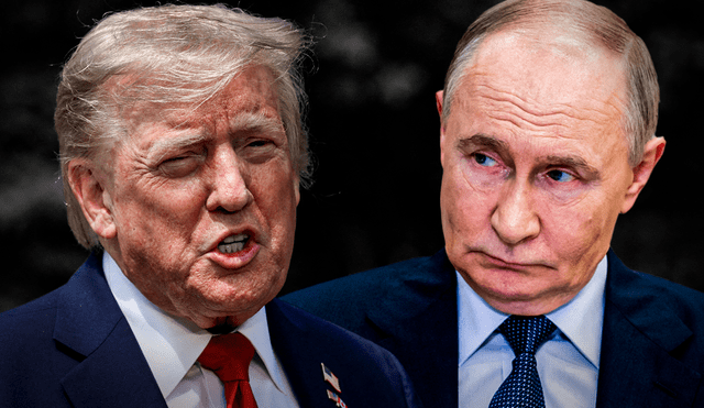 Donald Trump le pide a Vladimir Putin que se preocupe en su guerra con Ucrania. Donald Trump le pide a Vladimir Putin que se preocupe en su guerra con Ucrania.
