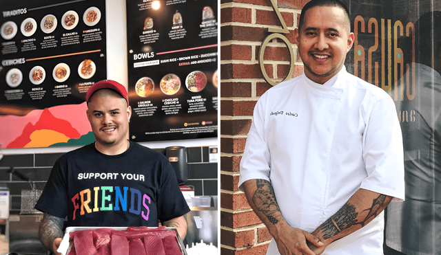 Ambos peruanos expresaron su gratitud y felicidad de dejar bien en alto el nombre de la gastronomía peruana en el extranjero. Foto: composición LR/Instagram Ambos peruanos expresaron su gratitud y felicidad de dejar bien en alto el nombre de la gastronomía peruana en el extranjero. Foto: composición LR/Instagram