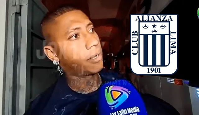 Ray Sandoval fue titular en el Alianza Lima vs Comerciantes Unidos. Foto: composición LR/captura de Jax Latin Media