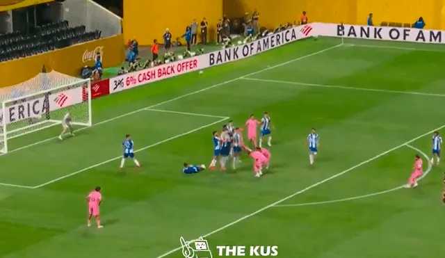 Lionel Messi es la figura del triunfo del Inter Miami ante Porto. Foto: Twitter Lionel Messi es la figura del triunfo del Inter Miami ante Porto. Foto: Twitter