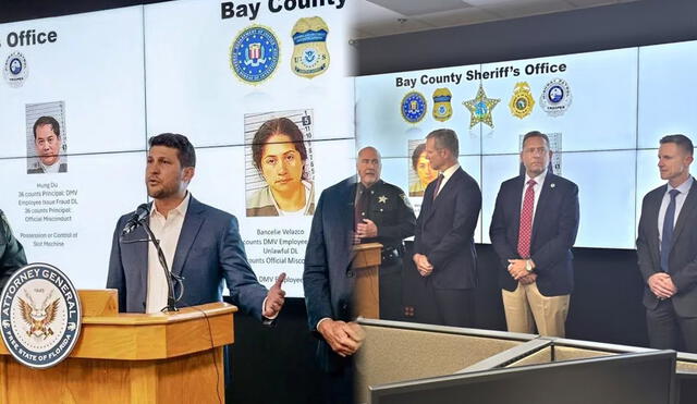 Operación policial en el condado de Bay desmanteló una red de emisión de licencias falsas