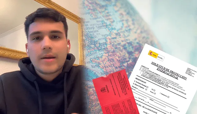 Tras semanas sin respuesta en Madrid, un joven venezolano consiguió cita para su asilo por medio de la sugerencia de su amiga. Foto: composición LR/TikTok Tras semanas sin respuesta en Madrid, un joven venezolano consiguió cita para su asilo por medio de la sugerencia de su amiga. Foto: composición LR/TikTok