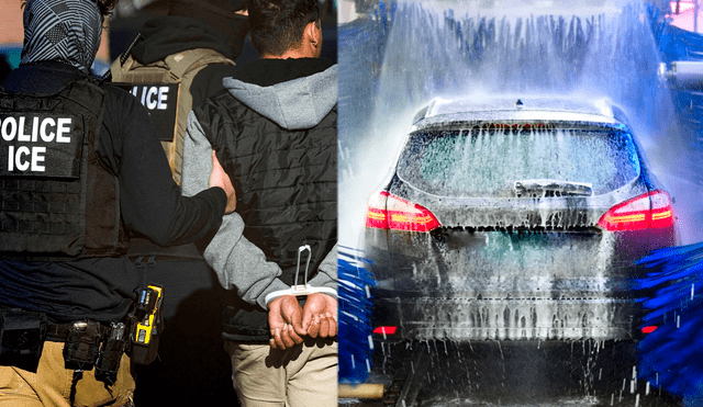 ICE arrestó 2 inmigrantes en el lavadero de autos Glendale Classic, en California. ICE arrestó 2 inmigrantes en el lavadero de autos Glendale Classic, en California.