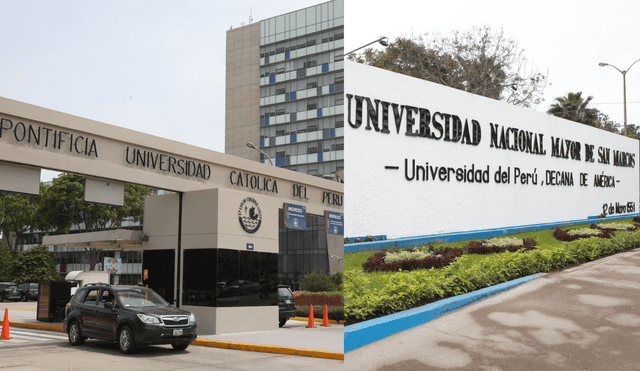 La Pontificia Universidad Católica del Perú y la Universidad Nacional Mayor de San Marcos figuran como las universidades más destacadas en el QS World University Rankings 2026. Foto: Composición LR/ Andina La Pontificia Universidad Católica del Perú y la Universidad Nacional Mayor de San Marcos figuran como las universidades más destacadas en el QS World University Rankings 2026. Foto: Composición LR/ Andina