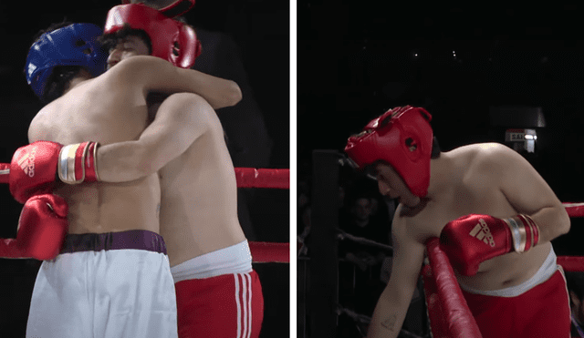 Gerardo Pe y Alonso Acuña protagonizan espectacular enfrentamiento en 'Celebrity Combat Perú'. Foto: Composición LR/captura Youtube Gerardo Pe y Alonso Acuña protagonizan espectacular enfrentamiento en 'Celebrity Combat Perú'. Foto: Composición LR/captura Youtube