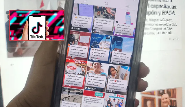 Según un último informe, la plataforma de TikTok se ha convertido en la fuente de información predilecta de la mayoría de los peruanos. Foto: composición LR/Andina/Perú Retail Según un último informe, la plataforma de TikTok se ha convertido en la fuente de información predilecta de la mayoría de los peruanos. Foto: composición LR/Andina/Perú Retail