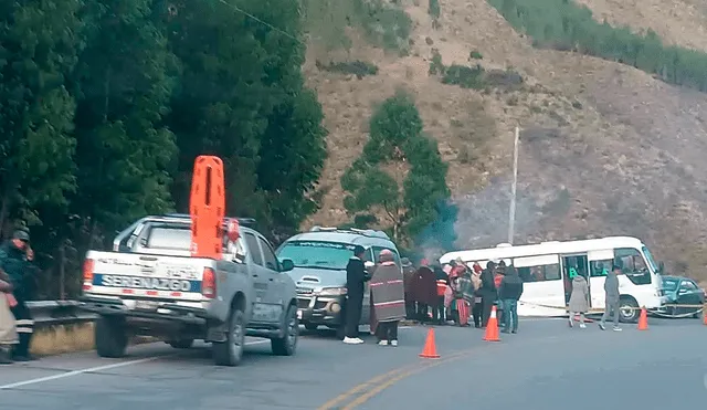 Asalto ocurrió en la vía Sicuani-Cusco. Foto: Difusión Asalto ocurrió en la vía Sicuani-Cusco. Foto: Difusión