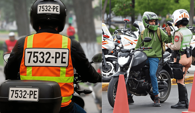 Los motociclistas de todo el Perú deberán usar chaleco y casco desde este 21 de junio. Foto: Composición LR/CDN/Static