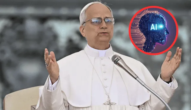 El Papa exhortó a los jóvenes a actuar con cautela frente al uso de la inteligencia artificial y sus avances tecnológicos. El Papa exhortó a los jóvenes a actuar con cautela frente al uso de la inteligencia artificial y sus avances tecnológicos.