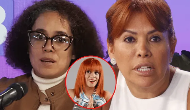 Ebelin Ortiz se sinceró sobre la tensión con Magaly. Foto: composición LR/YouTube/YouTube Ebelin Ortiz se sinceró sobre la tensión con Magaly. Foto: composición LR/YouTube/YouTube