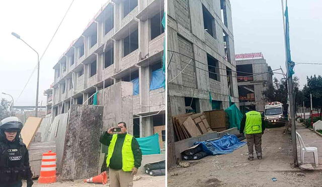 Trabajador fallece durante remodelación de colegio en SJL