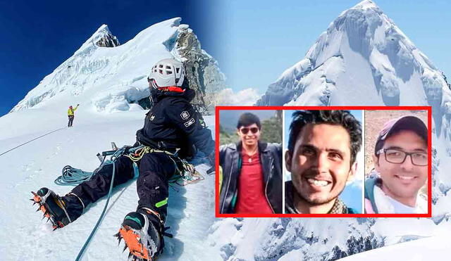 Tres montañistas se encuentran desaparecidos en el nevado Artesonraju en Huaraz. Tres montañistas se encuentran desaparecidos en el nevado Artesonraju en Huaraz.