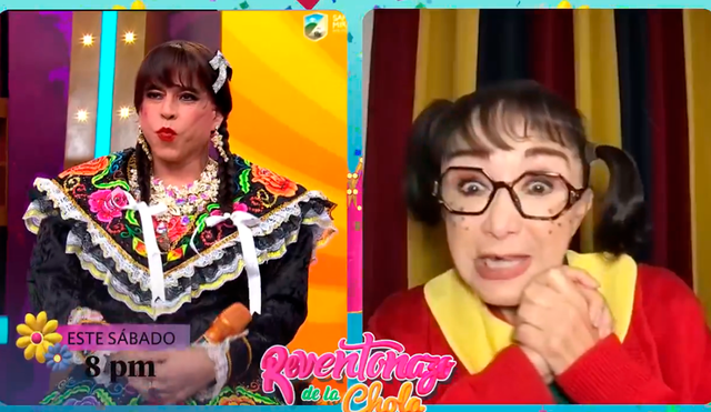La Chilindrina compartirá detalles de su llegada a Lima y su alegría por el regreso de 'El Chavo del 8' a Canal 4. Foto: captura/América TV La Chilindrina compartirá detalles de su llegada a Lima y su alegría por el regreso de 'El Chavo del 8' a Canal 4. Foto: captura/América TV