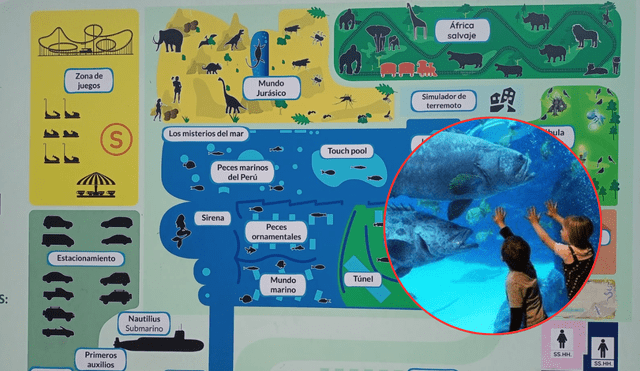 Parque de la Imaginación tiene el acuario más grande del país y también posee parques temáticos con esculturas y robots. Parque de la Imaginación tiene el acuario más grande del país y también posee parques temáticos con esculturas y robots.