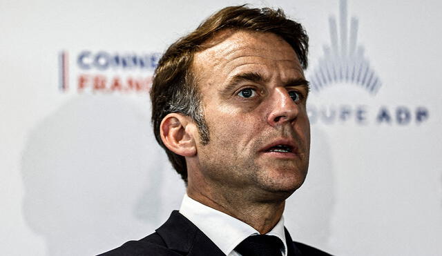 Macron aseguró este sábado que Europa intensificará los esfuerzos diplomáticos para evitar una escalada en el conflicto entre Irán e Israel. Foto: AFP. Macron aseguró este sábado que Europa intensificará los esfuerzos diplomáticos para evitar una escalada en el conflicto entre Irán e Israel. Foto: AFP.