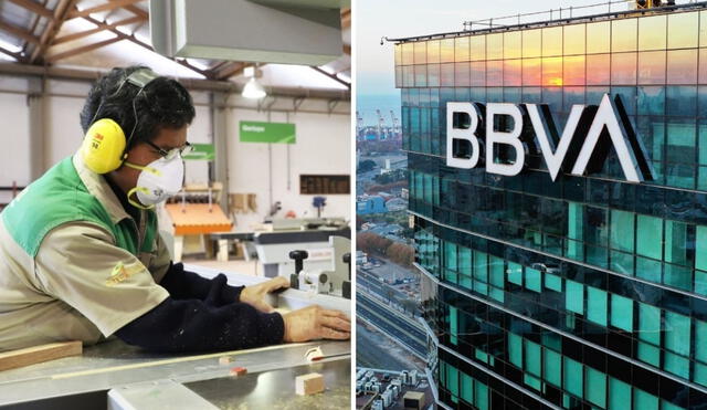El BBVA estima que la disminución del crecimiento se irá haciendo más visible debido a la incertidumbre asociada al proceso electoral. Foto: composición LR/Andina El BBVA estima que la disminución del crecimiento se irá haciendo más visible debido a la incertidumbre asociada al proceso electoral. Foto: composición LR/Andina