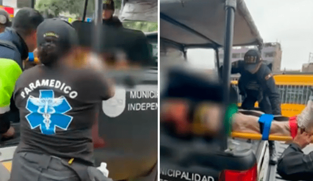 Tras el accidente, la mujer fue trasladada a una clínica cercana para recibir la atención médica necesaria. Foto: Composición LR/Latina Tras el accidente, la mujer fue trasladada a una clínica cercana para recibir la atención médica necesaria. Foto: Composición LR/Latina
