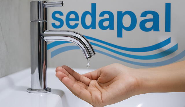 Sedapal anuncia cortes de agua en Lima