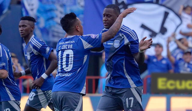 Christian Cueva fue titular en su primer partido con Emelec, aunque no pudo saborear el triunfo. Foto: LigaPro Christian Cueva fue titular en su primer partido con Emelec, aunque no pudo saborear el triunfo. Foto: LigaPro