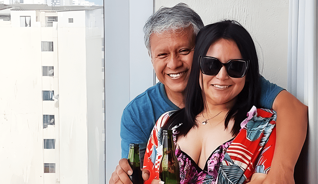 Edgar Romero y Karen Pasco en Casa Andina Premium de Miraflores, el 6 de enero de 2022, el mismo día que el primero emitió una resolución a favor de la empresa de su excónyuge. Foto: difusión Edgar Romero y Karen Pasco en Casa Andina Premium de Miraflores, el 6 de enero de 2022, el mismo día que el primero emitió una resolución a favor de la empresa de su excónyuge. Foto: difusión