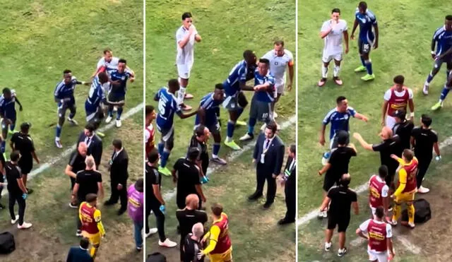 Christian Cueva encaró al comando técnico de Delfín en más de una oportunidad. Foto: composición/Gol Andino/TikTok Christian Cueva encaró al comando técnico de Delfín en más de una oportunidad. Foto: composición/Gol Andino/TikTok