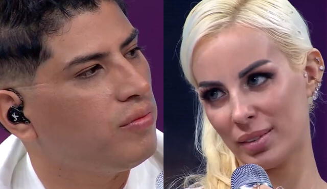 Dalia Durán y John Kelvin estuvieron frente a frente. Foto: Composición LR/América TV Dalia Durán y John Kelvin estuvieron frente a frente. Foto: Composición LR/América TV