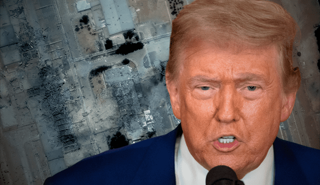 Gobierno de Donald Trump confirma bombardeo a 3 bases nucleares de Irán con misiles y aeronaves. Foto: composición LR Gobierno de Donald Trump confirma bombardeo a 3 bases nucleares de Irán con misiles y aeronaves. Foto: composición LR