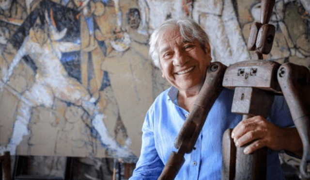 Artista mayor. Gerardo Chávez cultivó el espíritu crítico y a la vez no dejó de celebrar las bondades de la vida. Foto: John Reyes/La República Artista mayor. Gerardo Chávez cultivó el espíritu crítico y a la vez no dejó de celebrar las bondades de la vida. Foto: John Reyes/La República
