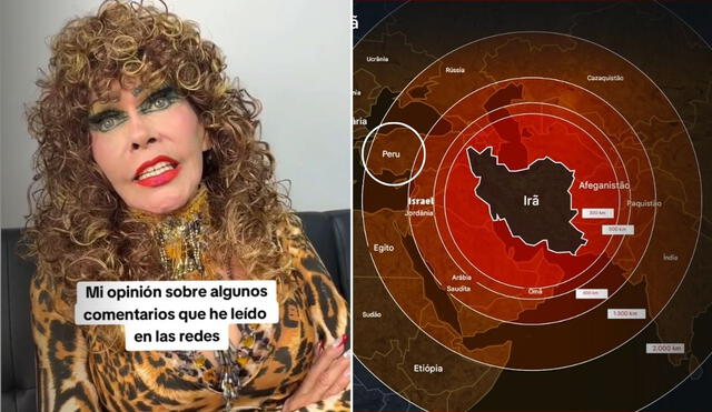 Tigresa del Oriente responde a usuarios que la “trolearon” con tema 'Qué bonito es Israel': "Es simplemente una canción". Foto: composición LR/Tigresa del Oriente/Embajada de Israel en Brasil.