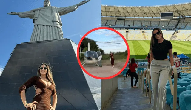 Darinka Ramírez posteo en sus redes sociales su lujoso viaje en Brasil Darinka Ramírez posteo en sus redes sociales su lujoso viaje en Brasil
