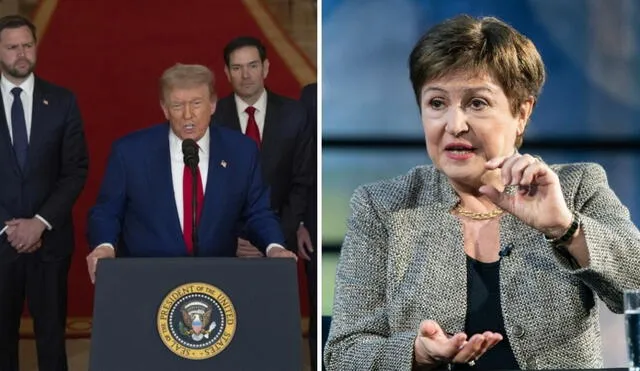 La directora gerente del FMI señaló que dicha entidad viene monitoreando el impacto de la escalada de la guerra en Medio Oriente sobre los suministros y los precios de la energía. Foto: composición LR/captura/FMI La directora gerente del FMI señaló que dicha entidad viene monitoreando el impacto de la escalada de la guerra en Medio Oriente sobre los suministros y los precios de la energía. Foto: composición LR/captura/FMI