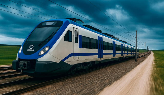 El proyecto ferroviario movilizaría a más de 30 millones de pasajeros al año, lo cual reactivará la actividad en la costa. Foto: Imagen generada por IA El proyecto ferroviario movilizaría a más de 30 millones de pasajeros al año, lo cual reactivará la actividad en la costa. Foto: Imagen generada por IA