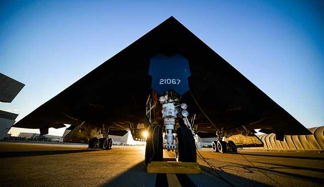 Esta arma secreta de Estados Unidos puede llegar a cualquier parte del mundo en horas. Foto: Northrop Grumman Esta arma secreta de Estados Unidos puede llegar a cualquier parte del mundo en horas. Foto: Northrop Grumman