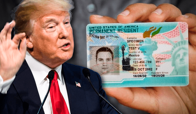 El Gobierno de Donald Trump anunció un nuevo requisito para solicitar la Green Card. El Gobierno de Donald Trump anunció un nuevo requisito para solicitar la Green Card.