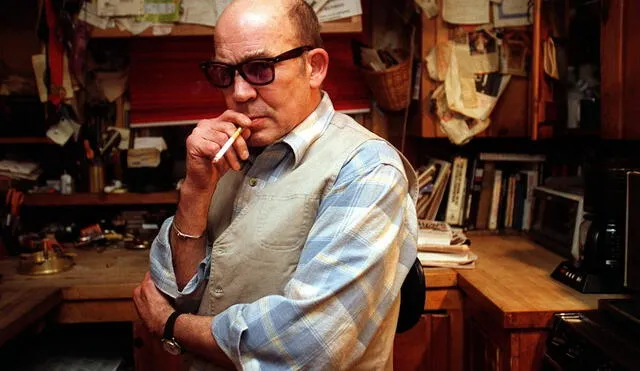 Hunter S. Thompson. Imagen: Difusión. Hunter S. Thompson. Imagen: Difusión.