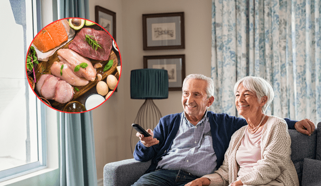 A partir de la tercera edad es importante consumir más proteínas. Foto: Composición LR A partir de la tercera edad es importante consumir más proteínas. Foto: Composición LR