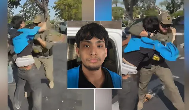 Un joven americano, Adrian Andrew Martínez, fue arrestado por ICE en un Walmart en Pico Rivera, California, mientras intentaba ayudar a un inmigrante. Un joven americano, Adrian Andrew Martínez, fue arrestado por ICE en un Walmart en Pico Rivera, California, mientras intentaba ayudar a un inmigrante.