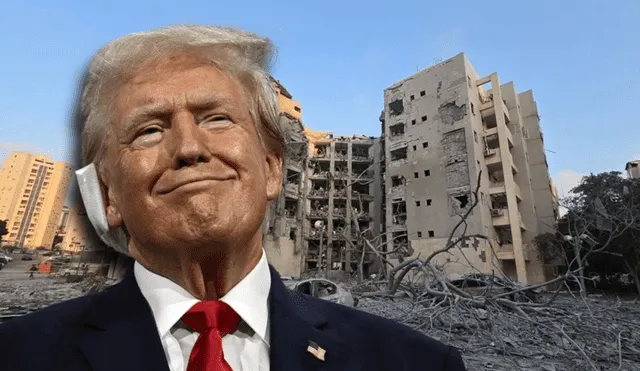 Apenas 24 horas después de anunciar el fin de las hostilidades entre ambos países, Trump criticó a Israel por romper el cese al fuego. Foto: composición LR/AFP/EFE