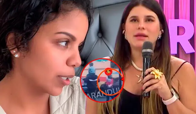Macarena Vélez es actual pareja de Juan Ichazo, ex de Johana Cubillas. Foto: Composición LR/Captura/América TV/Captura/Instagram Macarena Vélez es actual pareja de Juan Ichazo, ex de Johana Cubillas. Foto: Composición LR/Captura/América TV/Captura/Instagram