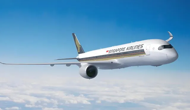 Este es el avión Airbus A350-900ULR que conecta las ciudades de Nueva York y Singapur y que es conocido por ser el vuelo más largo del mundo. Foto: Singapore Airlines Este es el avión Airbus A350-900ULR que conecta las ciudades de Nueva York y Singapur y que es conocido por ser el vuelo más largo del mundo. Foto: Singapore Airlines