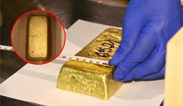 Incautan lingote de oro valuado en más de 600.000 dólares vinculado a minería ilegal Incautan lingote de oro valuado en más de 600.000 dólares vinculado a minería ilegal