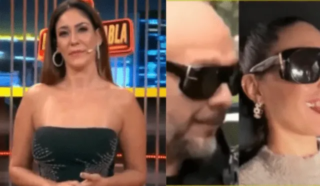 Tilsa Lozano confirmó que los lentes usados por la periodista Laura Fernández pertenecen a Jackson Mora. Tilsa Lozano confirmó que los lentes usados por la periodista Laura Fernández pertenecen a Jackson Mora.