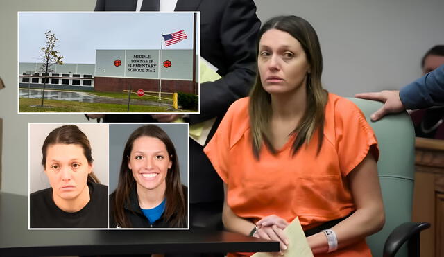Laura Caron, de 34 años, acusada de abuso sexual en Nueva Jersey, dio a luz a la hija de su alumno en 2019, cuando él tenía 13 años. Laura Caron, de 34 años, acusada de abuso sexual en Nueva Jersey, dio a luz a la hija de su alumno en 2019, cuando él tenía 13 años.