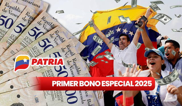 La mayoría de bonos se entregan por el Sistema Patria de Venezuela. Foto: composiciónLR/AFP/Patria