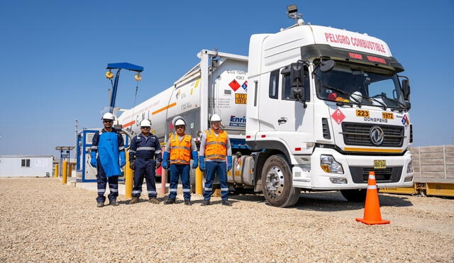LipiAndes, matriz de Lima Gas abastecerá de GNL al mercado ecuatoriano.